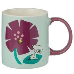 PEANUTS Hrnček 380 ml – tyrkysová