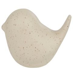 BIRDY Keramický vtáčik 6,5 cm, - béžový