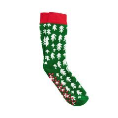 COZY SOCKS Ponožky stromčeky veľkosť 39-42 - zelená/červená