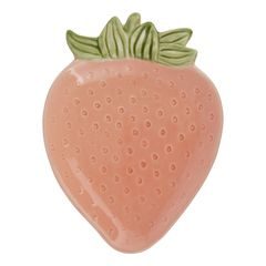 STRAWBERRY Dekoračný tanier 13 x 12 cm