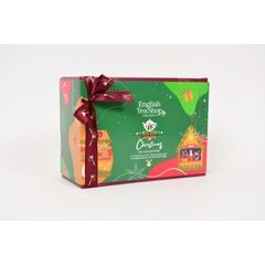 ENGLISH TEA SHOP Darčeková krabička čajov "Christmas" 12 ks - zelená