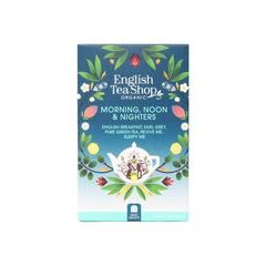 ENGLISH TEA SHOP Mix čajov Ranný, obedný a nočný 20 ks