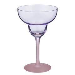COCKTAIL NIGHT Pohár na margaritový kokteil - fialová/ružová
