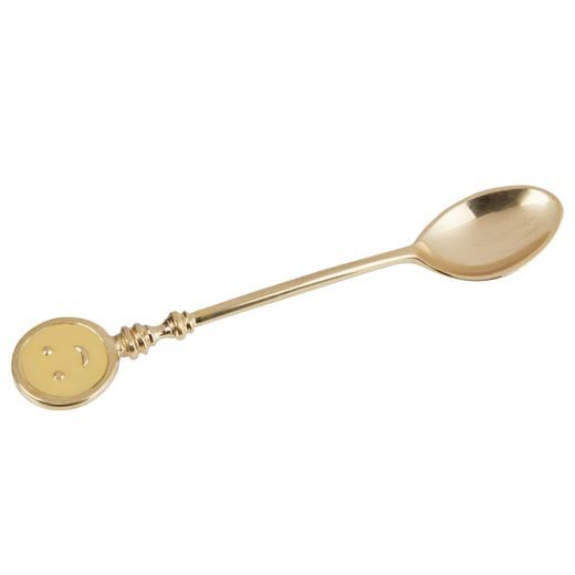 HAPPY SPOON LYŽIČKA SMAJLÍK - ZLATÁ