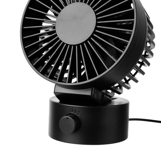 AIR WAVE MINI VETRÁK S USB PRIPOJENÍM - ČIERNA