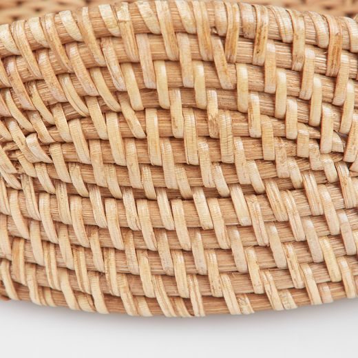 RONDA RATANOVÝ PODNOS S VLNITÝM OKRAJOM 26 CM