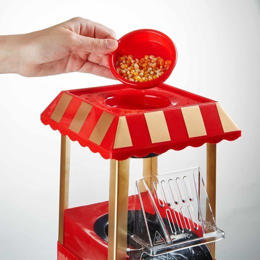 MOVIE TIME STROJ NA POPCORN S KOLIESKAMI 39 CM