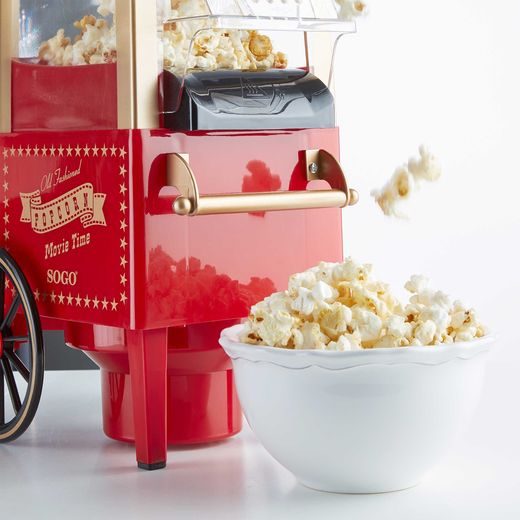 MOVIE TIME STROJ NA POPCORN S KOLIESKAMI 39 CM