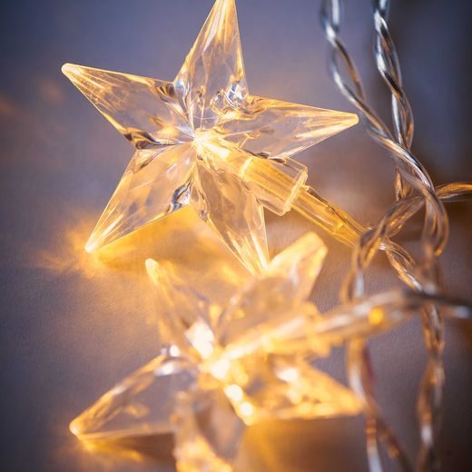 STAR LIGHTS SVETEĽNÁ REŤAZ HVIEZDY 10 SVETIEL