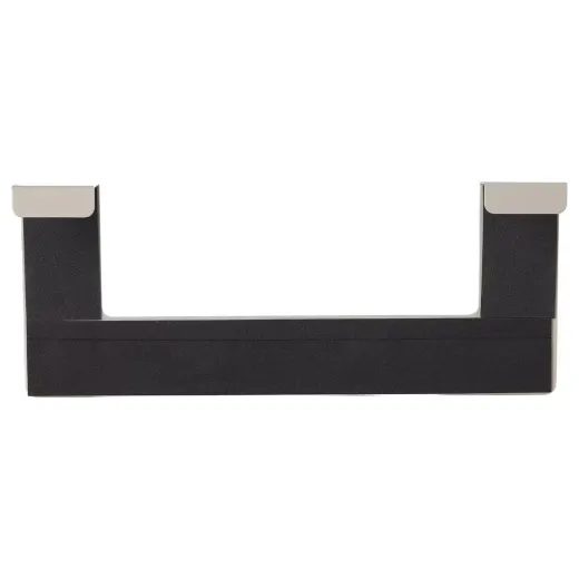 BASIC VEŠIAK NA DVERE SO 4 HÁČIKMI – ČIERNA