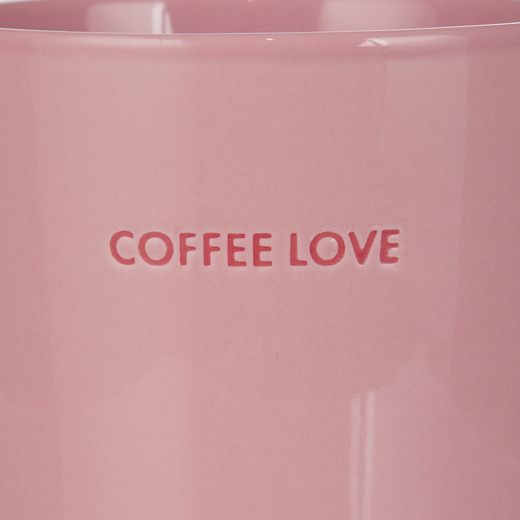 GOOD VIBES HRNČEK 400 ML - RUŽOVÁ