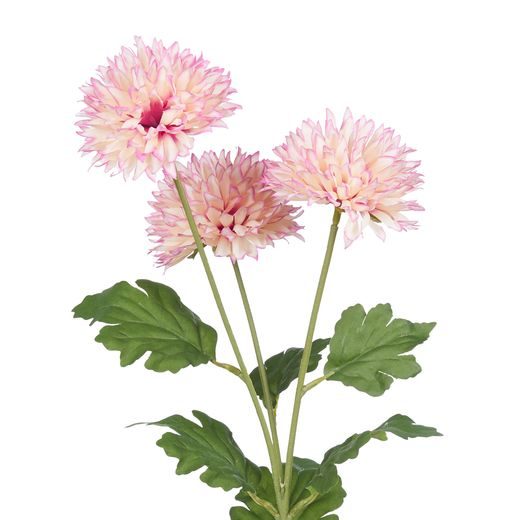FLORISTA CHRYZANTÉMA 63 CM - RUŽOVÁ