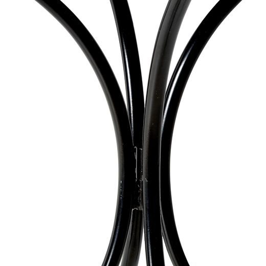 PALAZZO ODKLADACÍ STOLÍK 35 CM - BIELA/MODRÁ