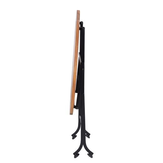 PARKLIFE OKRÚHLY STÔL 75 CM - HNEDÁ/ČIERNA