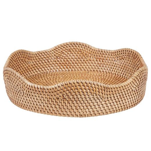RONDA RATANOVÝ PODNOS S VLNITÝM OKRAJOM 30 CM