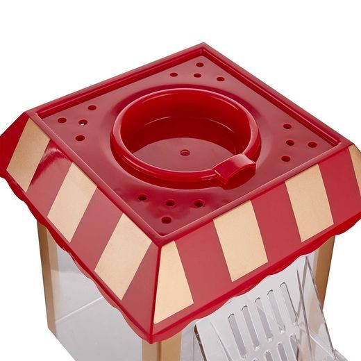 MOVIE TIME STROJ NA POPCORN S KOLIESKAMI 39 CM