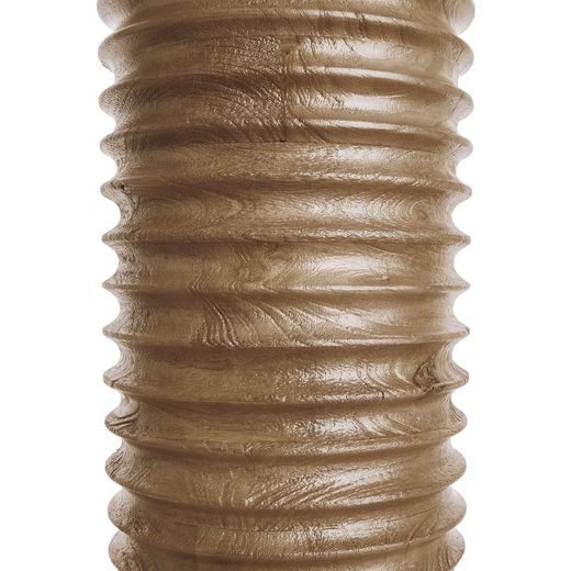 GROOVED PODSTAVEC LAMPY 48 CM - HNEDÁ