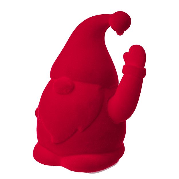 CLAUS MÁVAJÚCI TRPASLÍK 16 CM - ČERVENÁ