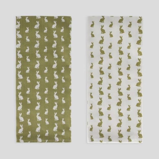 HOME & YOU SADA UTIEROK 2 KS 45 X 70 CM - TM. ZELENÁ