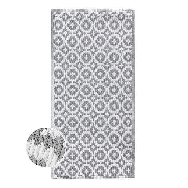 COLOUR CLASH VONKAJŠÍ BEHÚŇ MOZAIKA 140 X 70 CM - SIVOHNEDÁ