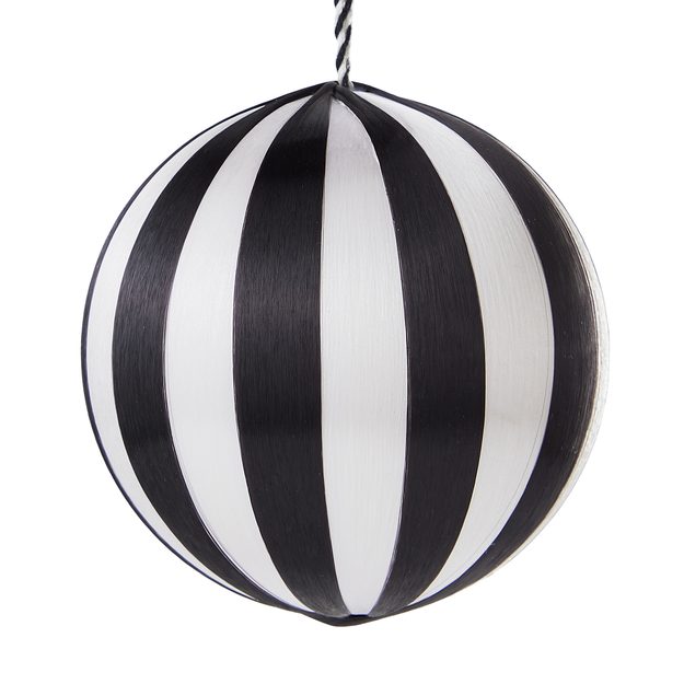 HANG ON GUĽA PRUHY 8 CM - ČIERNA/BIELA