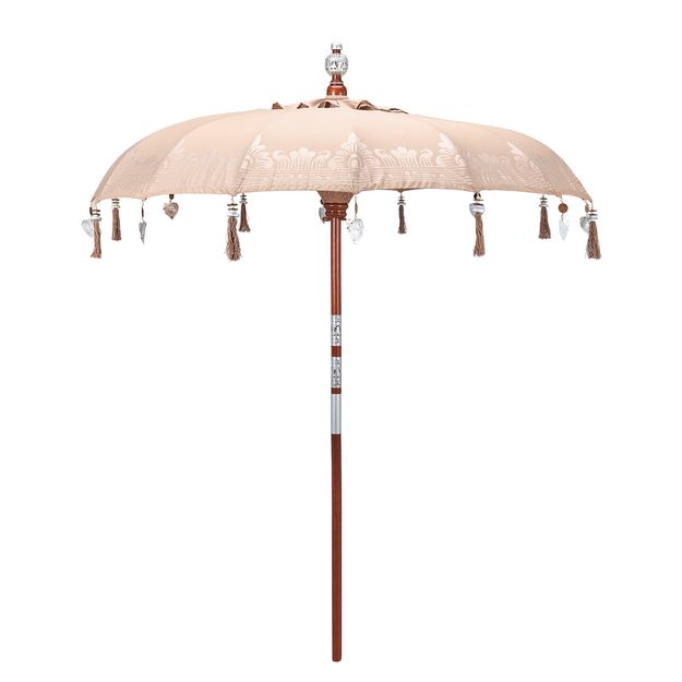 ORIENTAL LOUNGE SLNEČNÍK 180 CM - BÉŽOVÁ