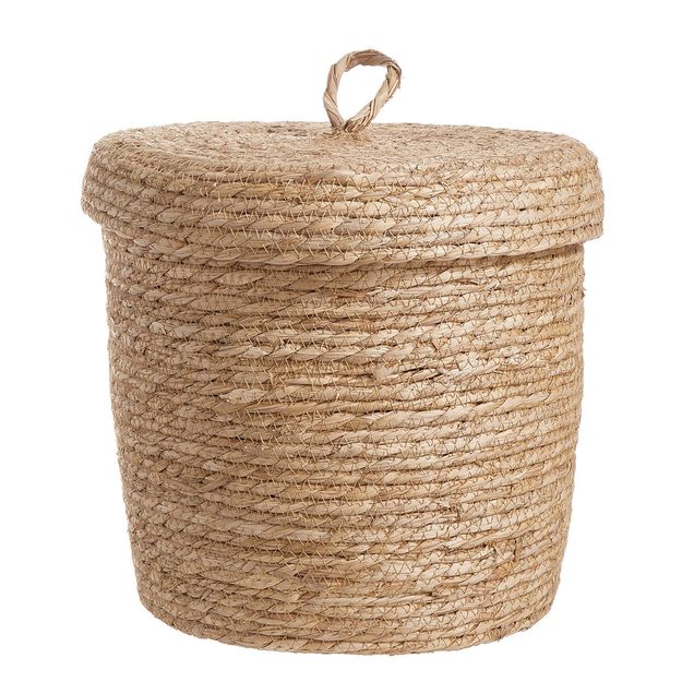 RUSH ROPE KÔŠ GUĽATÝ S VIEČKOM 30 CM