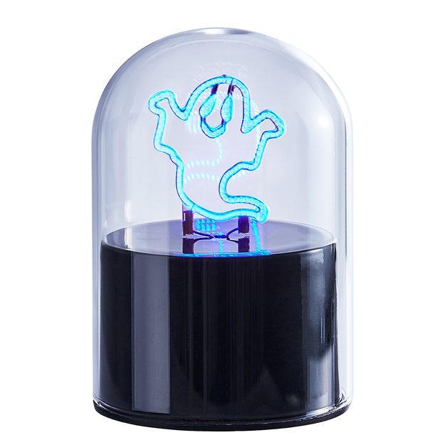 GLOW BALL NEÓNOVÉ SVETLO DUCH 10 CM - ČIERNA