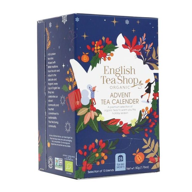 ENGLISH TEA SHOP ADVENTNÝ KALENDÁR 25 KS - MODRÁ