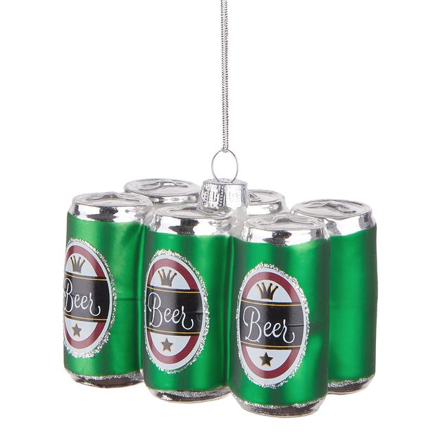 HANG ON VIANOČNÁ OZDOBA PIVNÉ PLECHOVKY