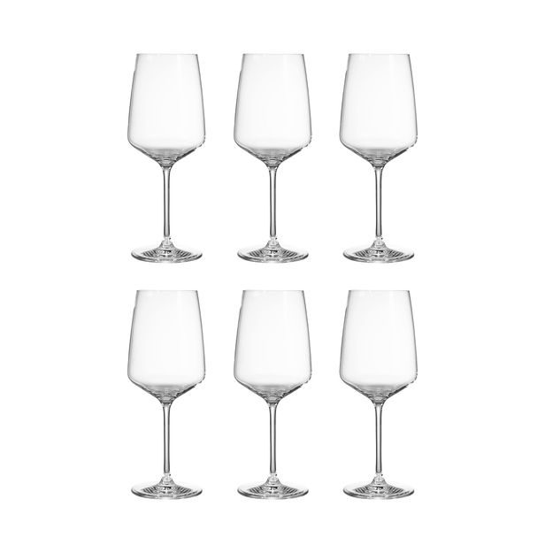 WINE & DINE SADA POHÁROV NA ČERVENÉ VÍNO 650 ML 6 KS