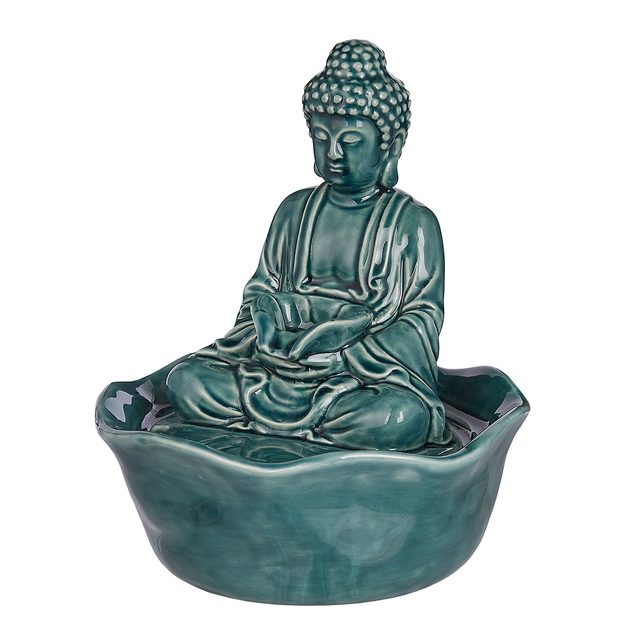 BALANCE STOLOVÁ FONTÁNA BUDDHA - ZELENÁ