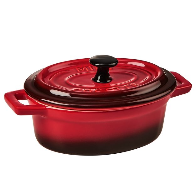 C'EST SI BON MINI KASTRÓL OVÁLNY - ČERVENÁ