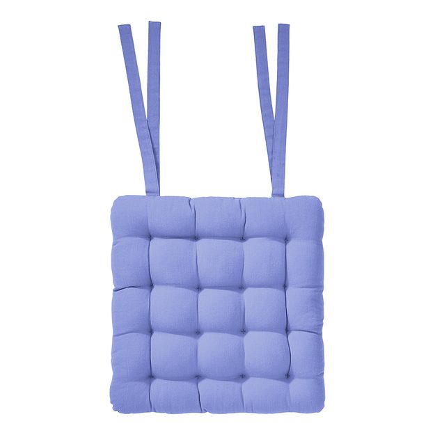 SOLID PODSEDÁK SO ŠNÚRKAMI 35 X 37 CM - FIALOVÁ