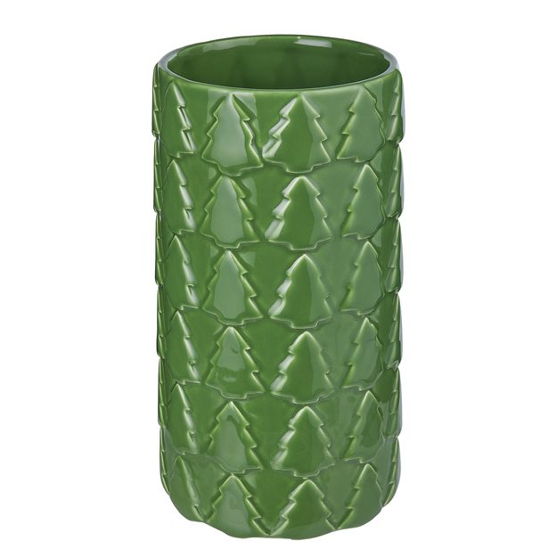 STATEMENT VÁZA STROMČEKY 26 CM - SV. ZELENÁ