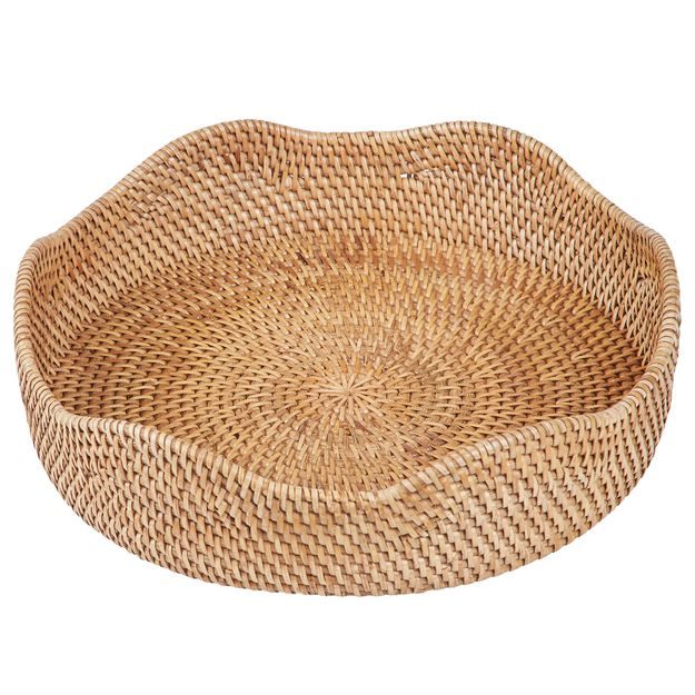 RONDA RATANOVÝ PODNOS S VLNITÝM OKRAJOM 30 CM