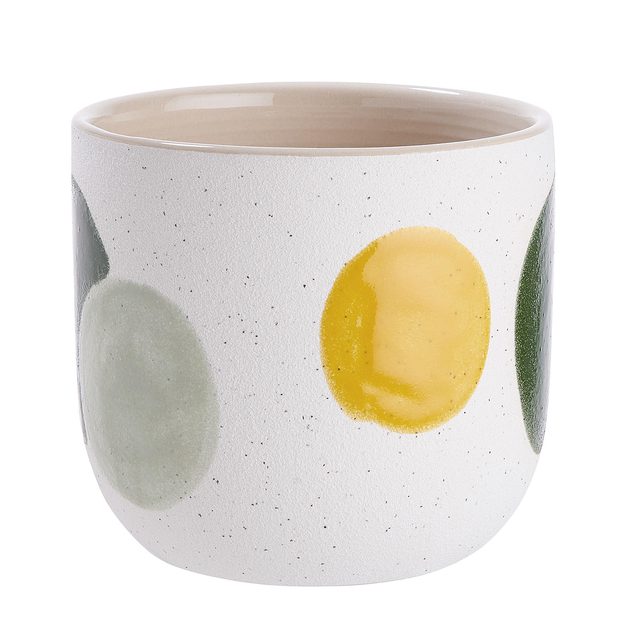 SEVENTIES KVETINÁČ KRUHY 11,5 CM