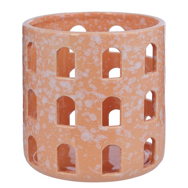 SUNDOWN LUCERNA 13 CM – ORANŽOVÁ