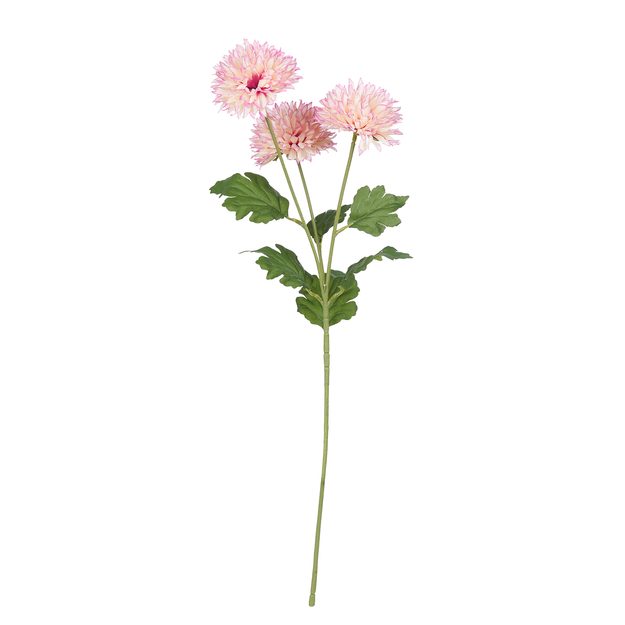 FLORISTA CHRYZANTÉMA 63 CM - RUŽOVÁ