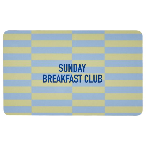 BREAD N' BUTTER REGGELIZŐ DESZKA , SUNDAY BREAKFAST CLUB