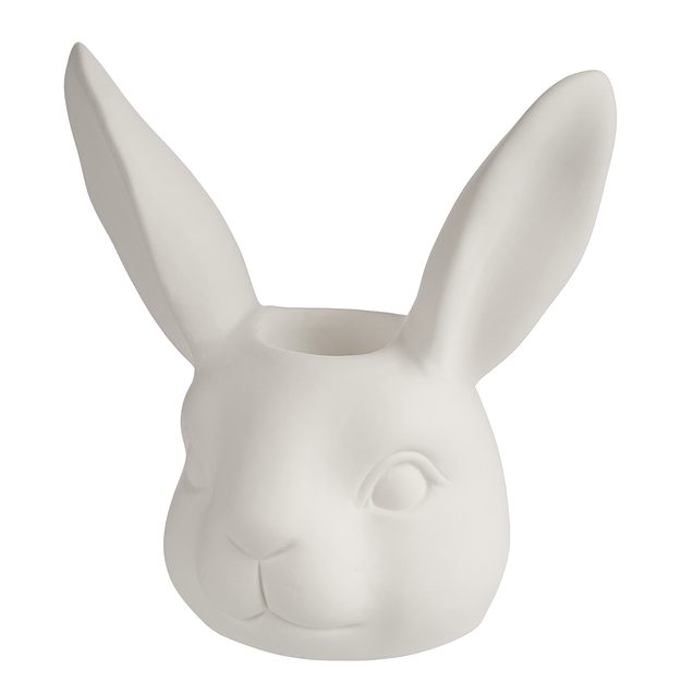 EASTER SVIETNIK NA DLHÚ SVIEČKU ZAJAC - BIELA