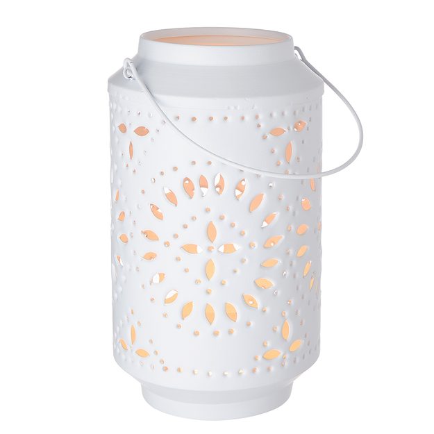 IBIZA LAMPÁŠ 30 CM - BIELA