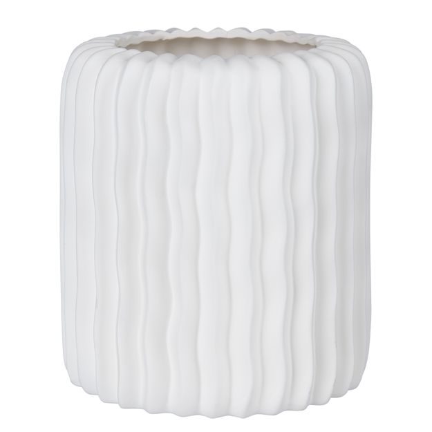 BON-TON VÁZA 20 CM - BIELA