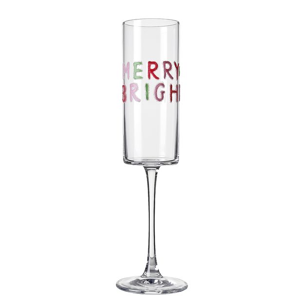 MERRY & BRIGHT POHÁRE NA SEKT