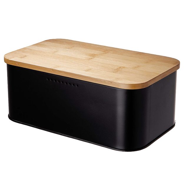 BREAD'N'BREAKFAST CHLEBNÍK S VIEČKOM - ČIERNA