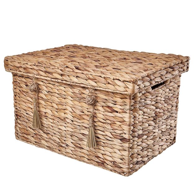 RUSH ROPE ÚLOŽNÝ KÔŠ S VEKOM 43 X 30 CM