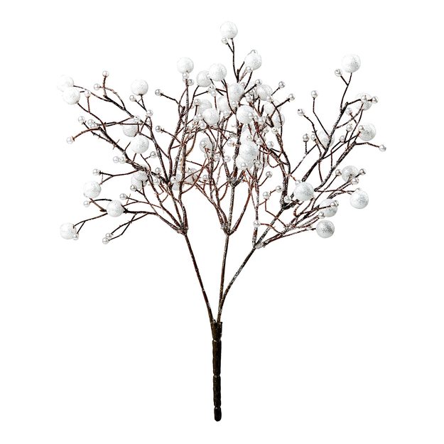 FLORISTA VETVIČKA S BOBUĽKAMI 35 CM