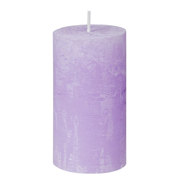 RUSTIC SVIEČKA 13 CM - LEVANDUĽOVÁ