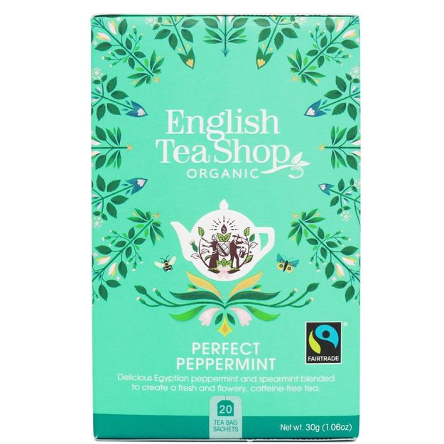ENGLISH TEA SHOP BORSMENTA ORGANICKÝ ČAJ, 20 KS