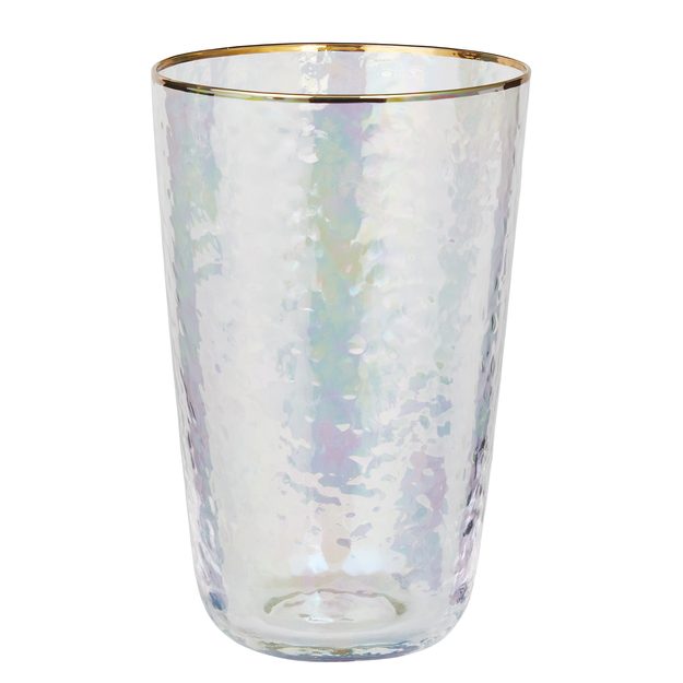 SMERALDA POHÁR NA LONG DRINK SO ZLATÝM OKRAJOM 530 ML